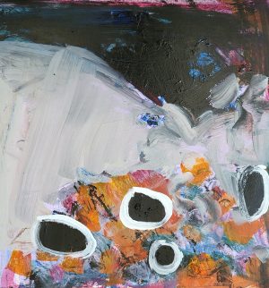 White stones